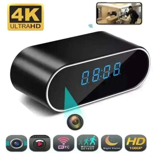 1001 MARKET.am كاميرا مراقبة عن بعد على شكل ساعة مكتب ⭐⭐⭐⭐⭐ كاميرا مراقبة عن بعد - ساعة مكتب ذكية بدقة عالية وتصميم أنيق